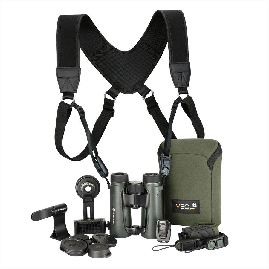 Kikare VEO HD IV 10X42 + Veo Optic Guard sele + Digiscoping-kit Pack Vanguard
