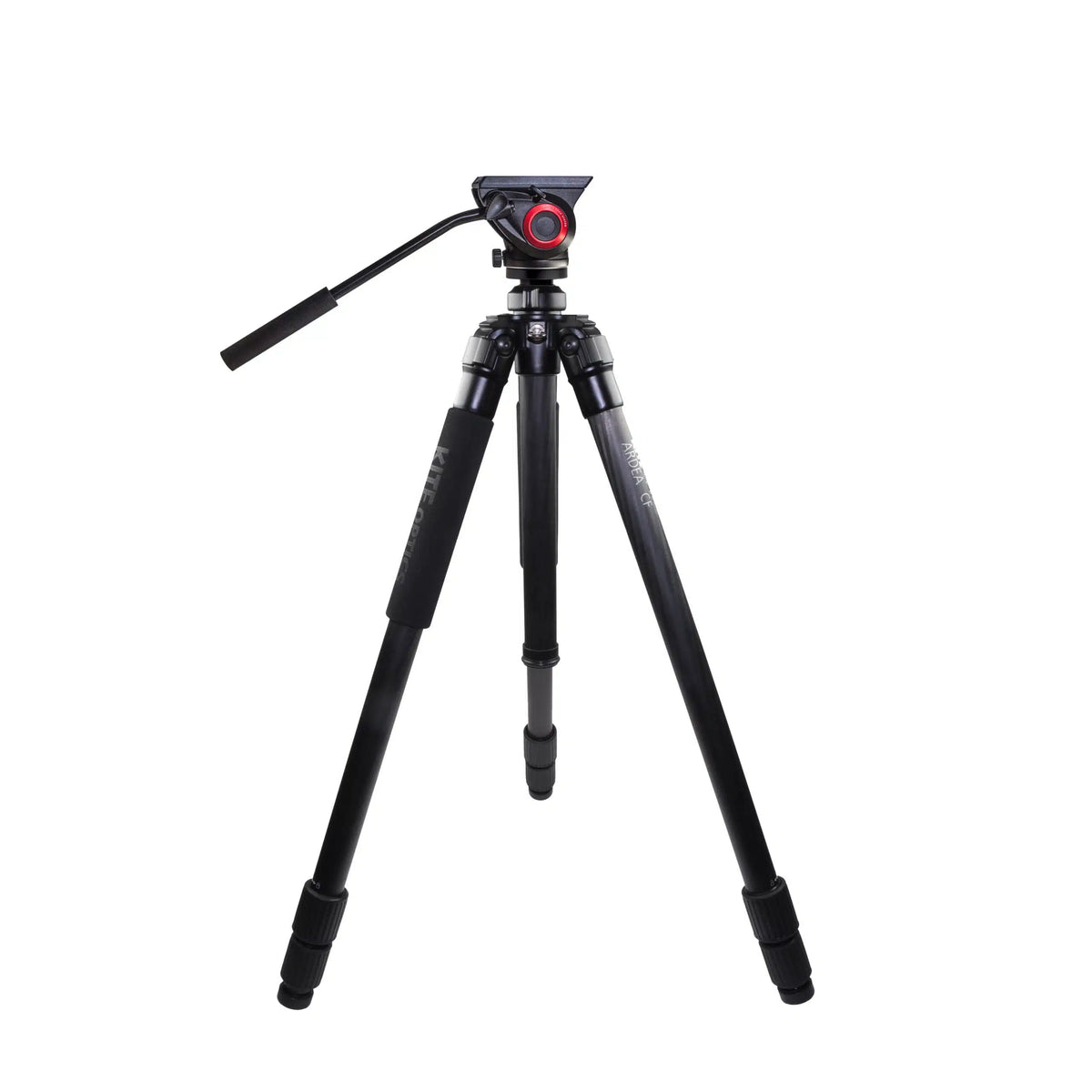 Ardea CF-stativ kite optics med Manfrotto MVH500AH-videohuvud