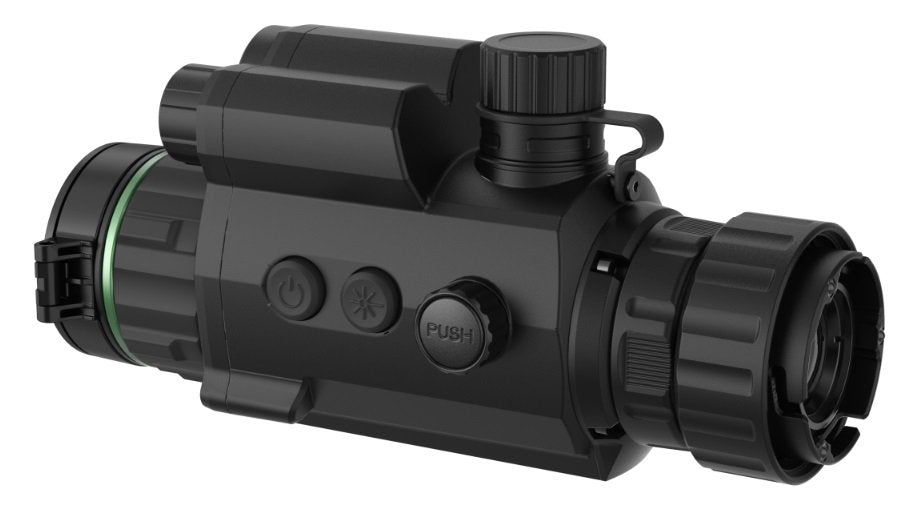 Clip-on HIKMICRO med ljusförstärkning Cheetah med laseravståndsmätare CL 32
