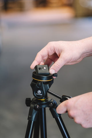 Aluminiumstativ Vesta 203AP med PH-23 panoramahuvud 