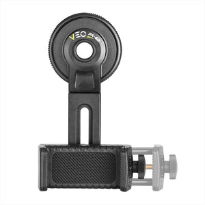 Universell digiscoping-adapter för smartphone/optik med Bluetooth-fjärrkontroll 