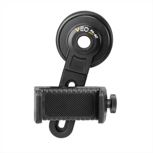 Universell digiscoping-adapter för smartphone/optik med Bluetooth-fjärrkontroll 
