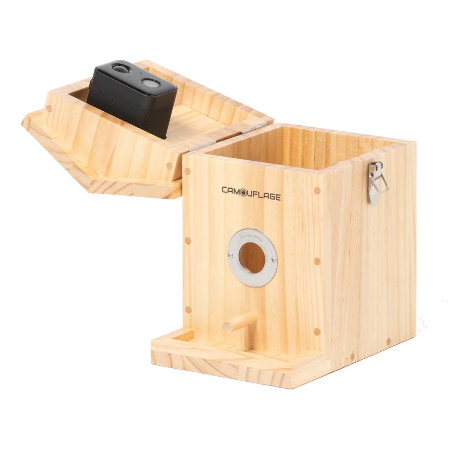 Uppkopplad fågelholk med artigenkänning via AI ez-nesteye 