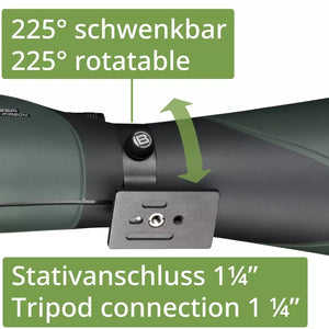 BRESSER Pirsch 25-75x100 Generation II tubkikare med DeLuxe 10:1 fokusering 