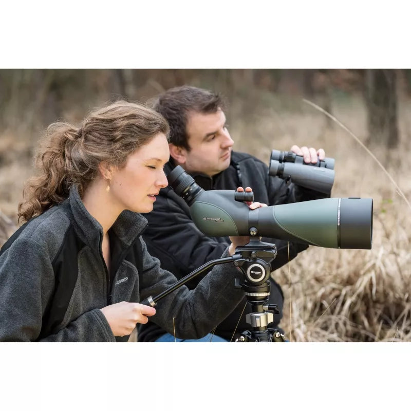 BRESSER Pirsch 25-75x100 Generation II tubkikare med DeLuxe 10:1 fokusering 