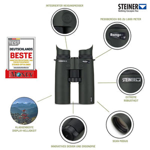 Jumelles Steiner Ranger LRF 10X42