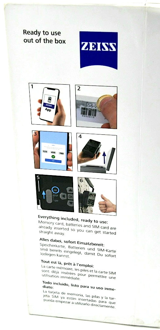 ZEISS Secacam 5 ansluten viltkamera 