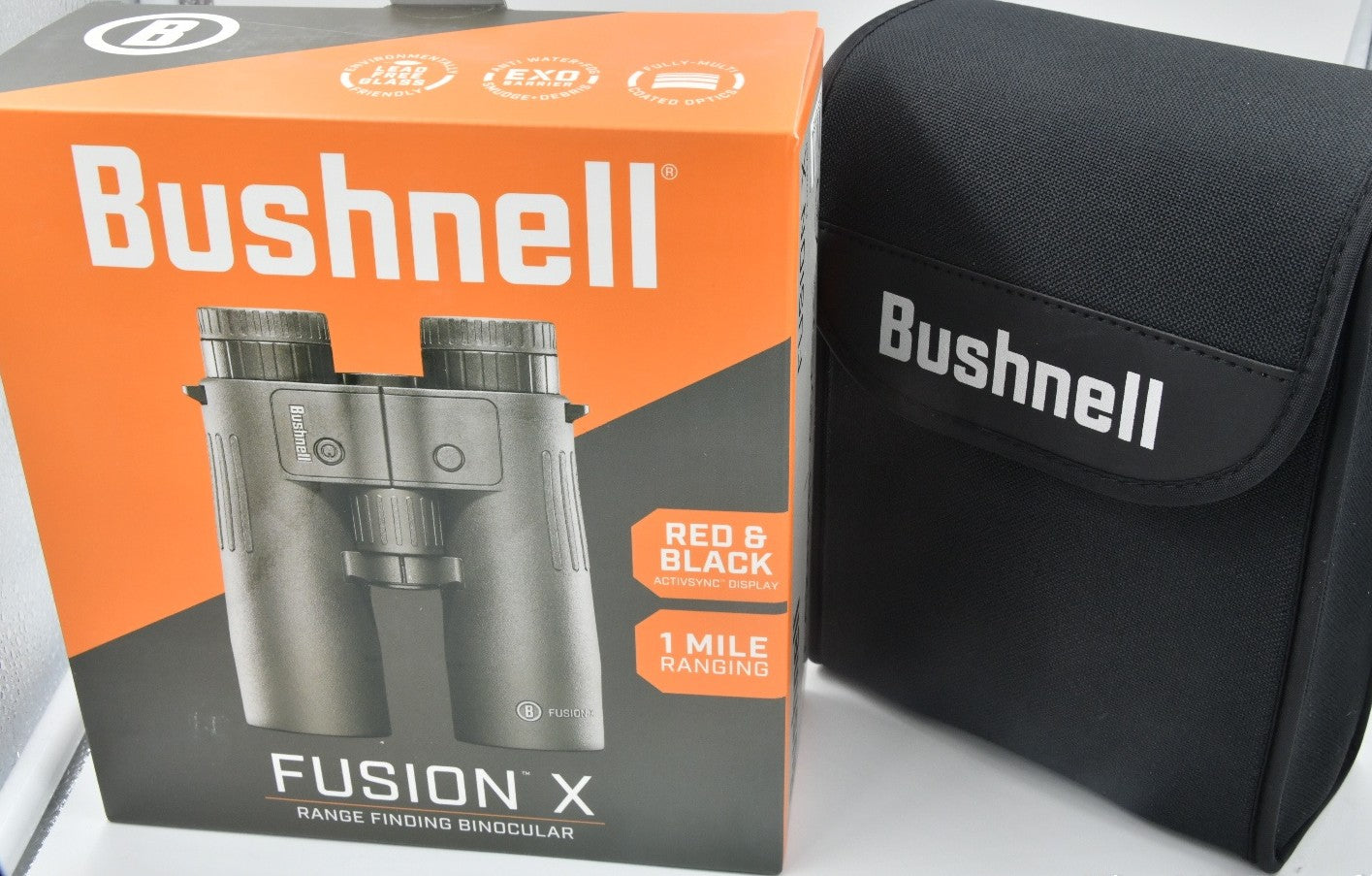 Bushnell FUSION X avståndsmätande kikare 10x42 