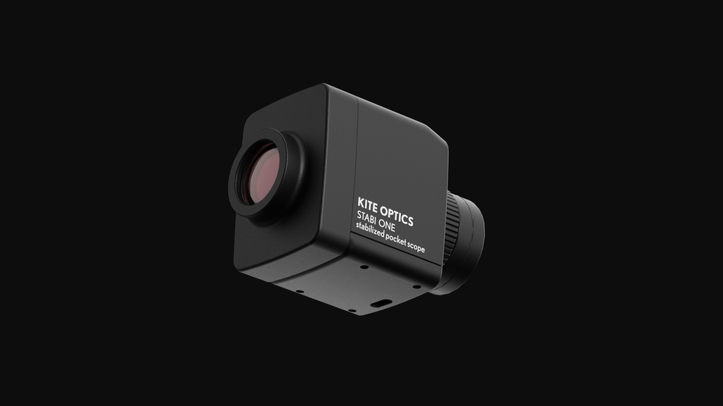 Ultrakompakt stabiliserad monokikare Kite Optics kite stabiONE 