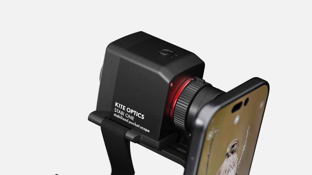 Ultrakompakt stabiliserad monokikare Kite Optics kite stabiONE 