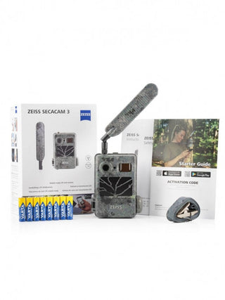 Viltkamera ZEISS Secacam 3-pack solpanel 
