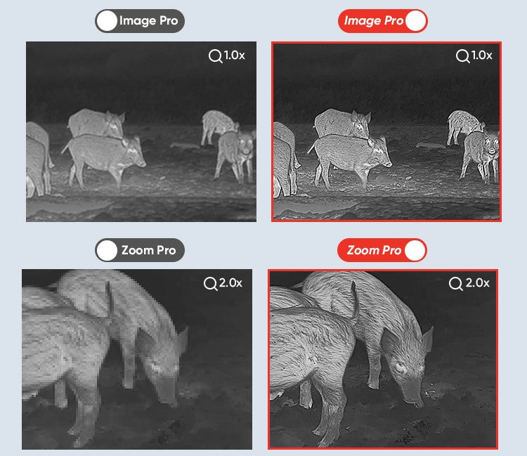 Hikmicro CONDOR CQ50LV2 värmekamera-monokulär med laseravståndsmätare 