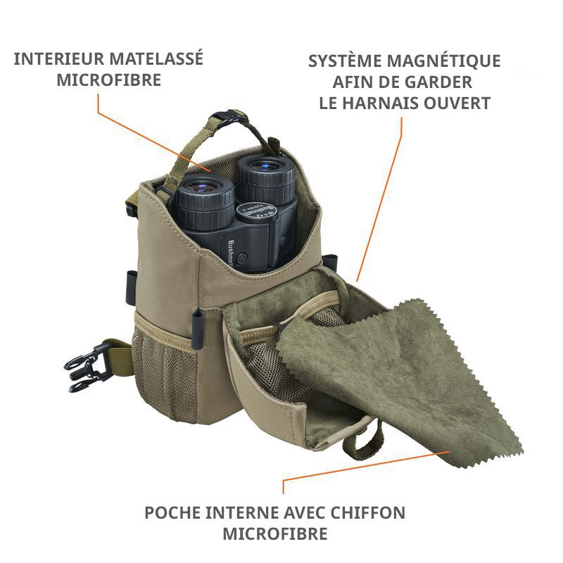 Bushnell-sele med magväska 