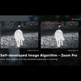 Optiska och termiska kikare med avståndsmätare Hikmicro HABROK HQ35LN 