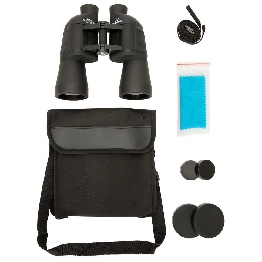 Plastimo 7x50 autofokus svarta kikare 