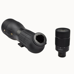 Kite Optics KSP 80 HD 25-50X80 tubkikare + Ardea CF stativ med Manfrotto 128 RC videohuvud 
