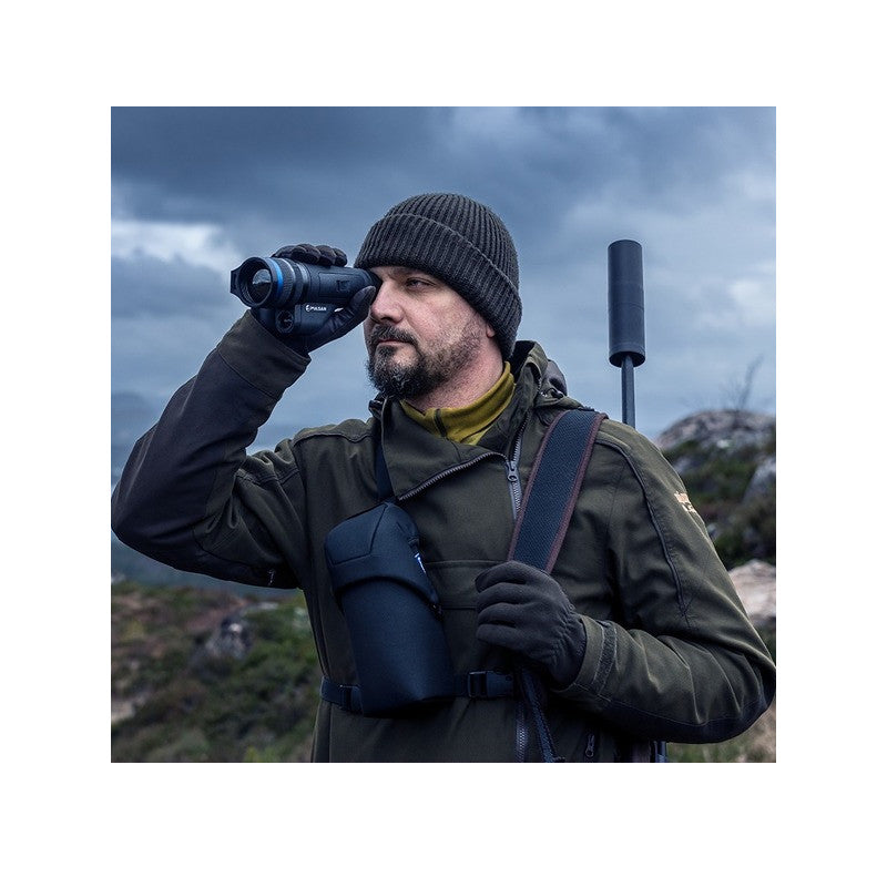 PULSAR termisk bildmonokulär TELOS LRF XQ35 med integrerad avståndsmätare 