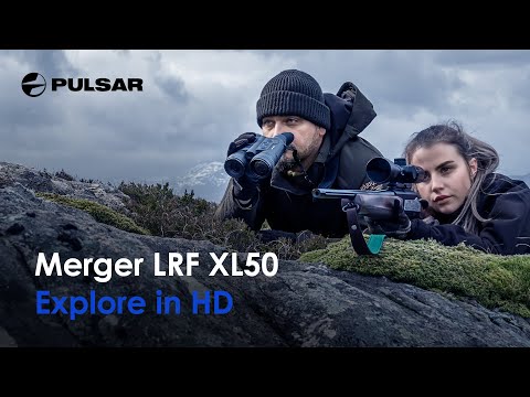 PULSAR MERGER LRF XL50 termisk bildkikare med integrerad avståndsmätare 