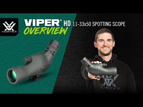 Spottingscope Vortex Viper HD 11-33x50 vinklad 