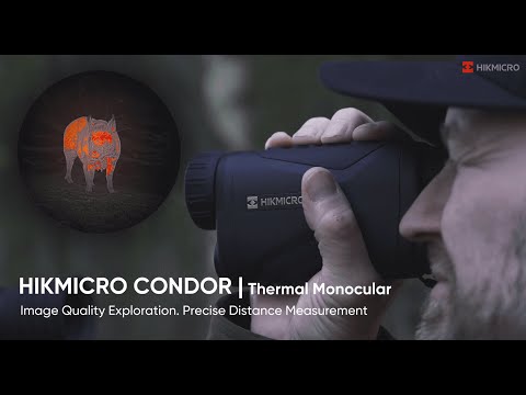 Hikmicro CONDOR CQ50LV2 värmekamera-monokulär med laseravståndsmätare 