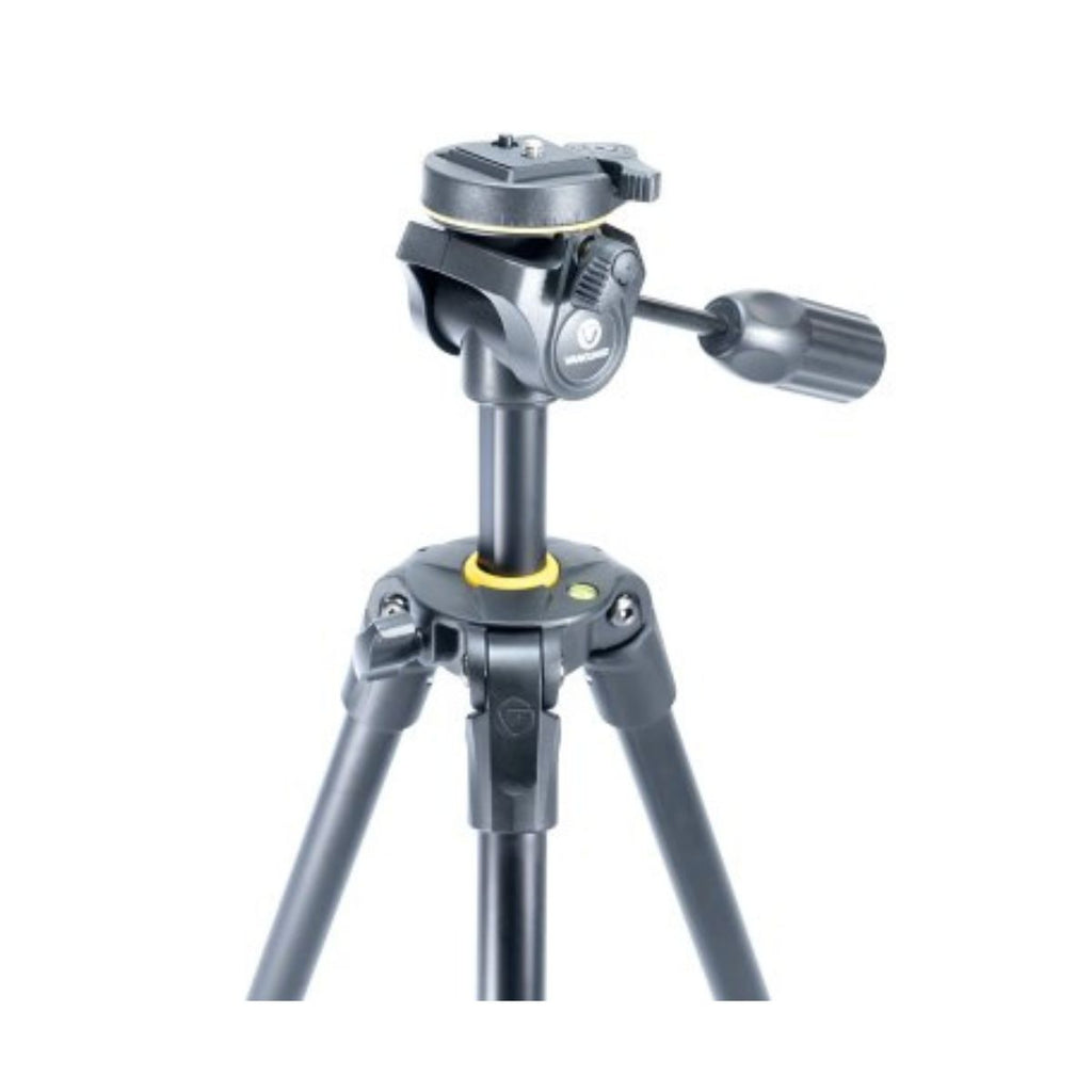 Aluminiumstativ Vesta 233AP med panoramahuvud PH-23, speciellt för tubkikare 