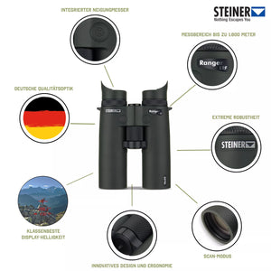 Kikare Steiner Ranger LRF 10x42 Integrerad avståndsmätare 
